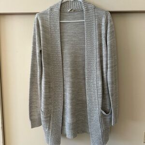 Essentials Light Gray Women's Cardigan